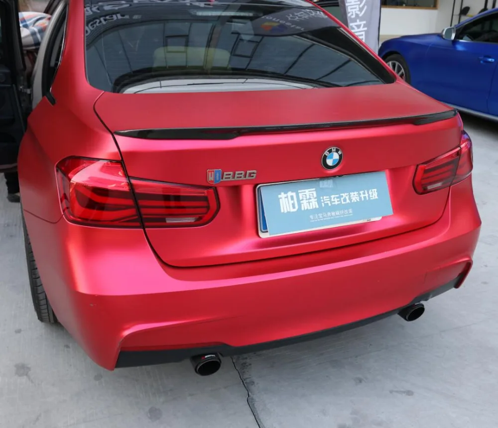 Автомобильные задние крылья из углеродного волокна для багажника mercedes 12-18 BMW 3