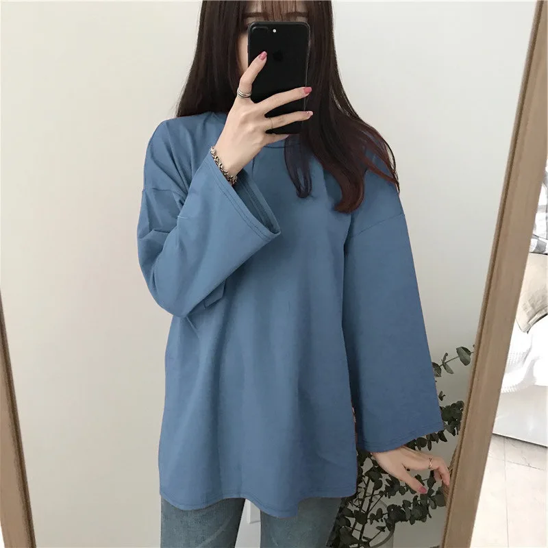 

Women Oversized T Shirt Clothing Vintage T Shirts Egirl 2020 Fall Fashion Leisure Streetwear black