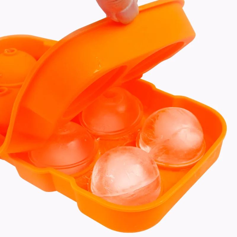 Форма для приготовления льда виски коктейлей 6 отверстий лоток большая круглая