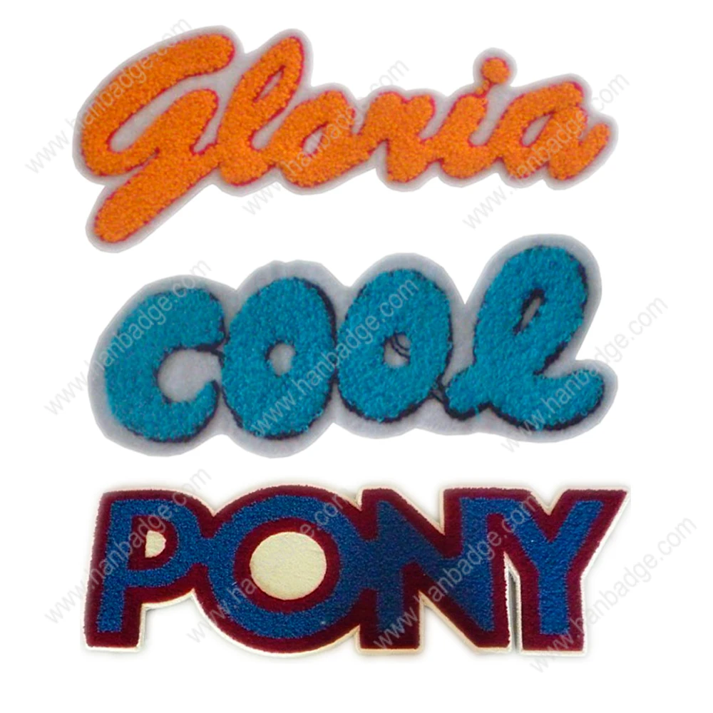 Пользовательский синель патч вышитый значок эмблема с вашим индивидуальным