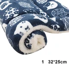 Одеяло для домашних животных, кровать для собаки, коврик для кошки, мягкая фланелевая зимняя утолщенная теплая спальная кровать для собак, кошек, PLYED889
