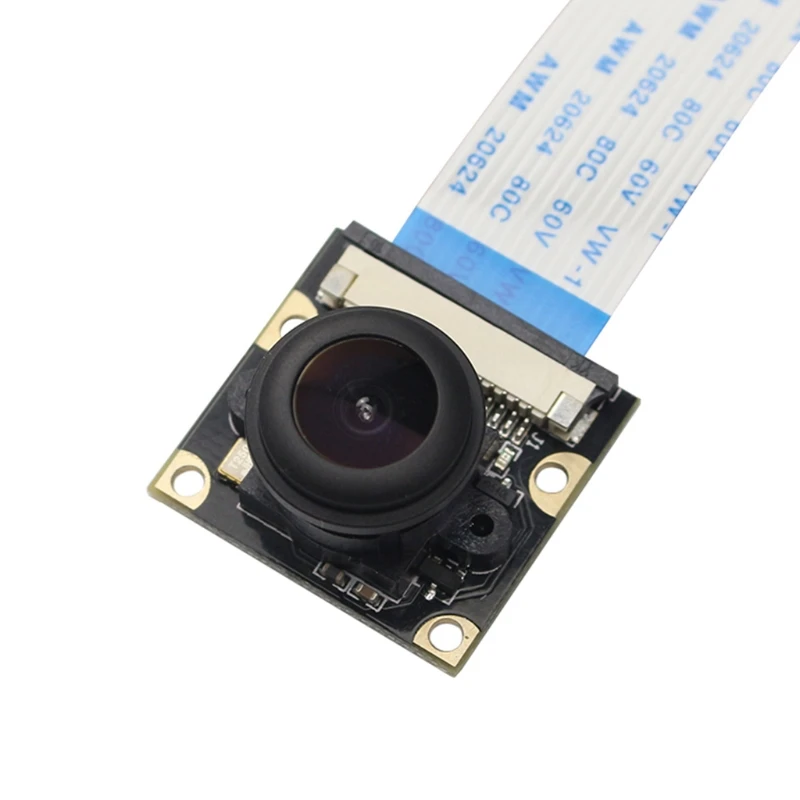 

Raspberry Pi4 Fisheye 130 градусов 5 Мп камера ночного видения с ИК-датчиком светильник кой