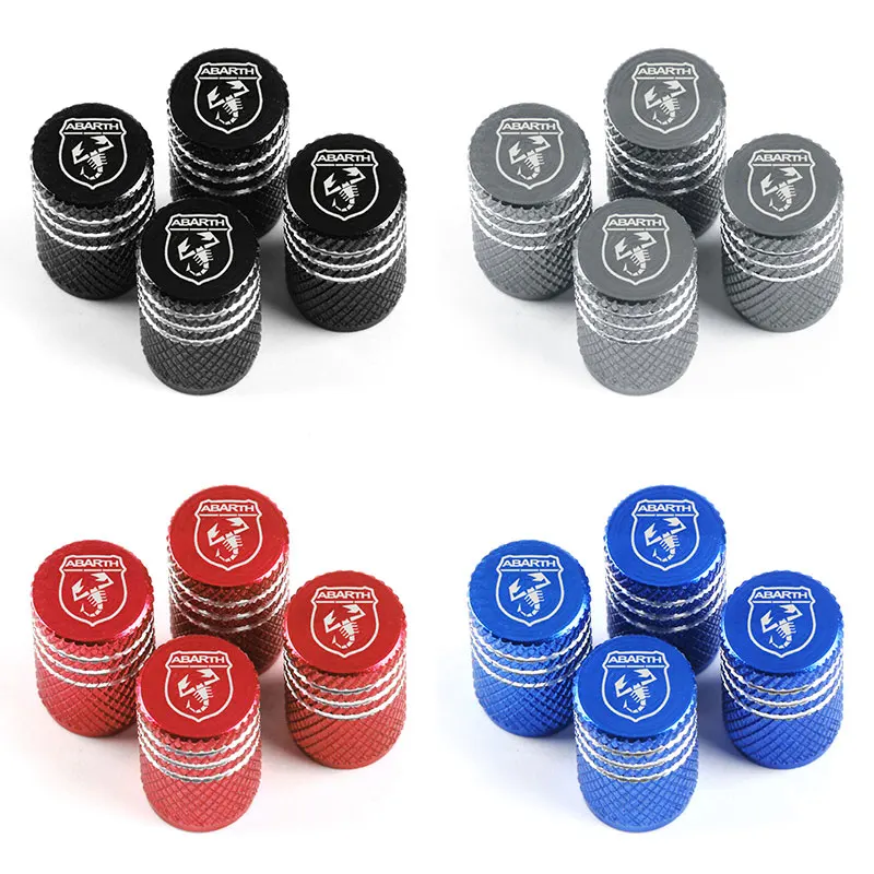 Колпачки клапанов на колесные шины из алюминиевого сплава 6 цветов