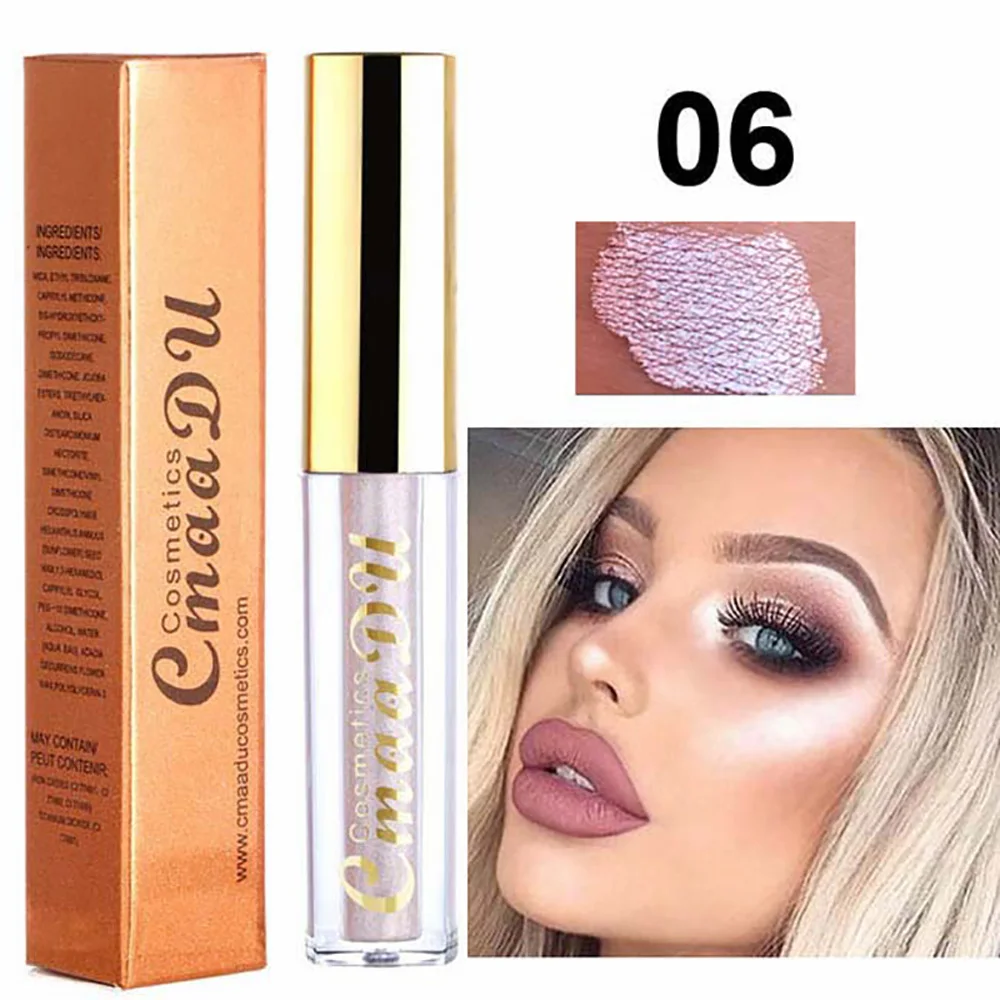 

12 Colors Glitter Eyeshadow Liquid Makeup Matte Eye Shadow Palette Shimmer And Shine Diamond Eyeshadow Pigment Cosmetics