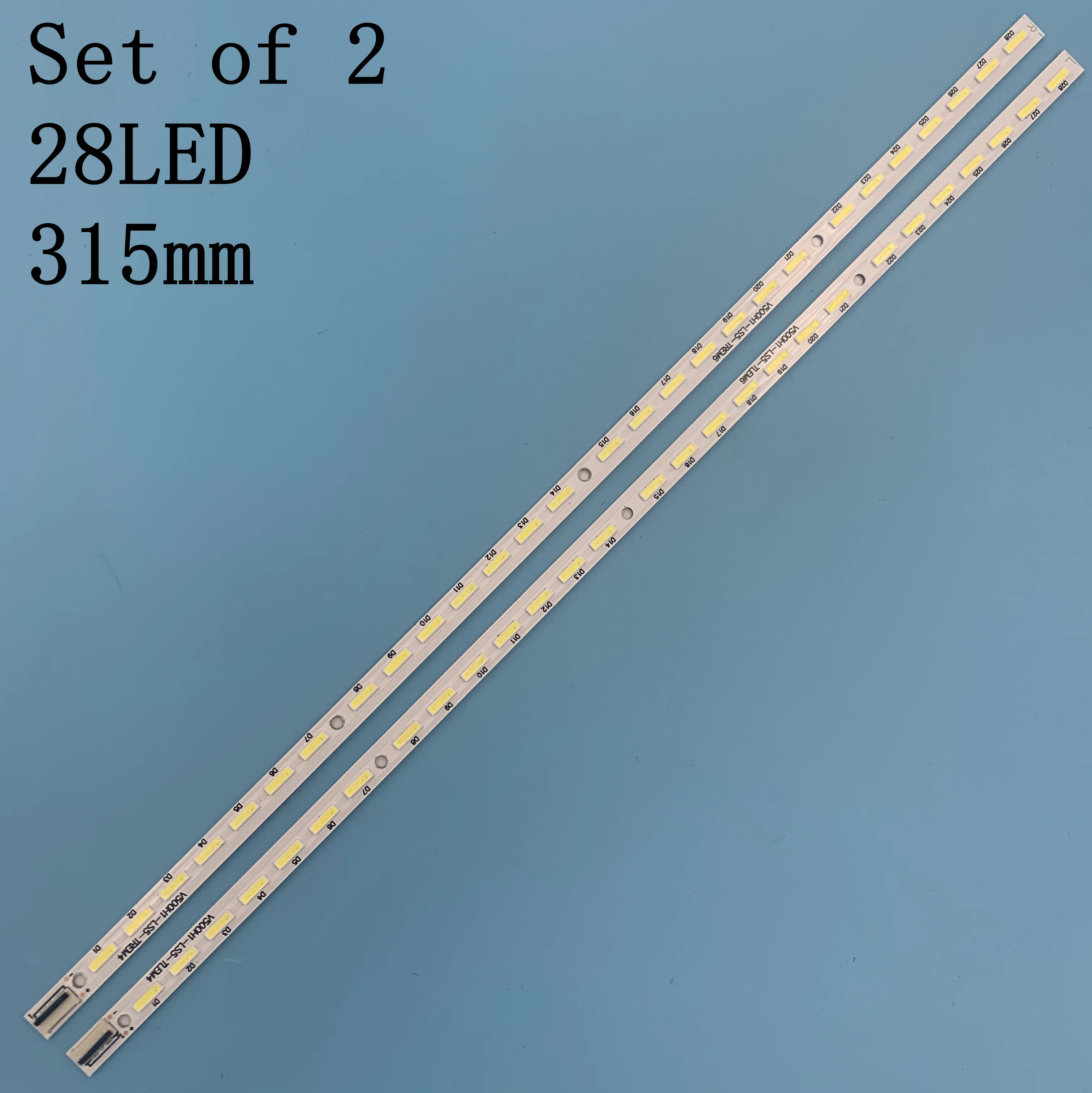 Светодиодный V500H1 LS5 TLEM4 лента 4A D071074 2 шт. TREM4 для TCL LE50D8800 L50E5000A L50E5050A LE50D880