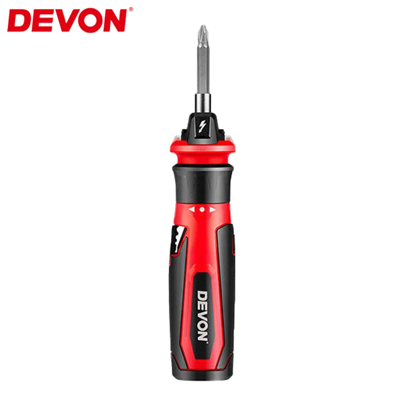 Ручной беспроводной Электрический мини-шуруповерт Devon 4 в литий-ионная