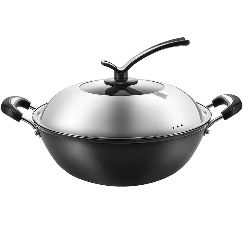 Чугунная сковорода для жарки индукционная плита старая Сковорода Из