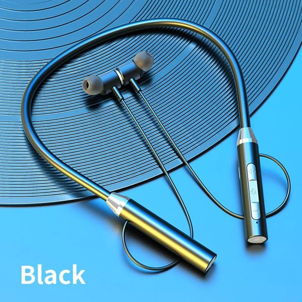 

YD08-2 Wireless 5.0 Hanging Neck Headphone In-Ear Stereo Bluetooth Earphone Magnetic Sports In-Ear Earphone For Android IOS