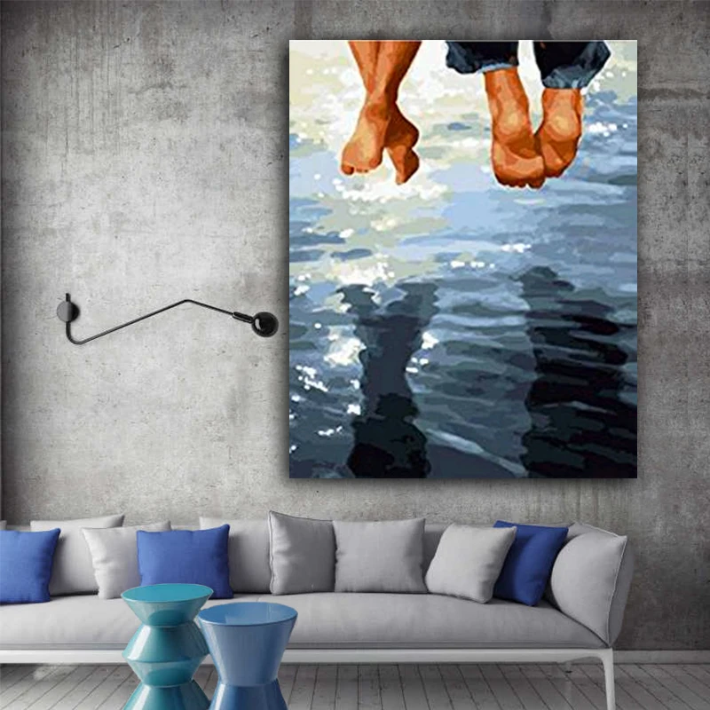 DIY картинки для раскраски по номерам в различных расцветках с применением