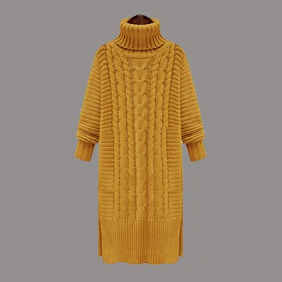 New Mid-long Pullover high-collar sweater in autumn and winter Europe America | Женская одежда