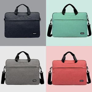 laptop sleeve bag with handle for macbook huawei hp lenovo dell 10 13 14 15 6 inch laptop shockproof computer notebook bag free global shipping