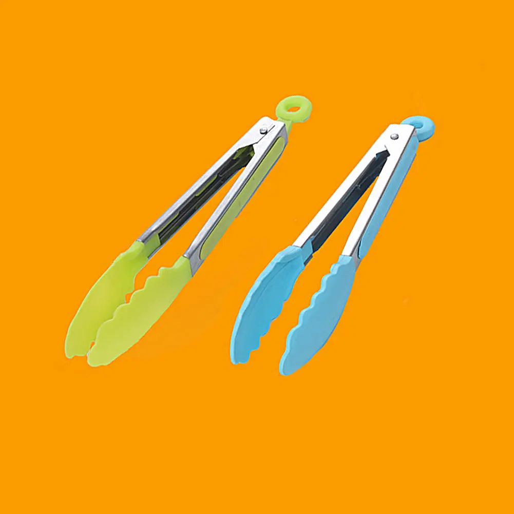 Блокировка дизайн анти ожога силиконовые инструменты для барбекю зажим зажатое