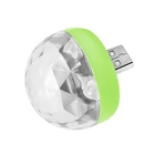 E4 мини USB светодиодный светильник-шар для дискотеки активированного музыки Цвет изменение лунный свет Домашний вечерние DJ шаровая лампа крытый вечерние USB для Apple, Android телефон