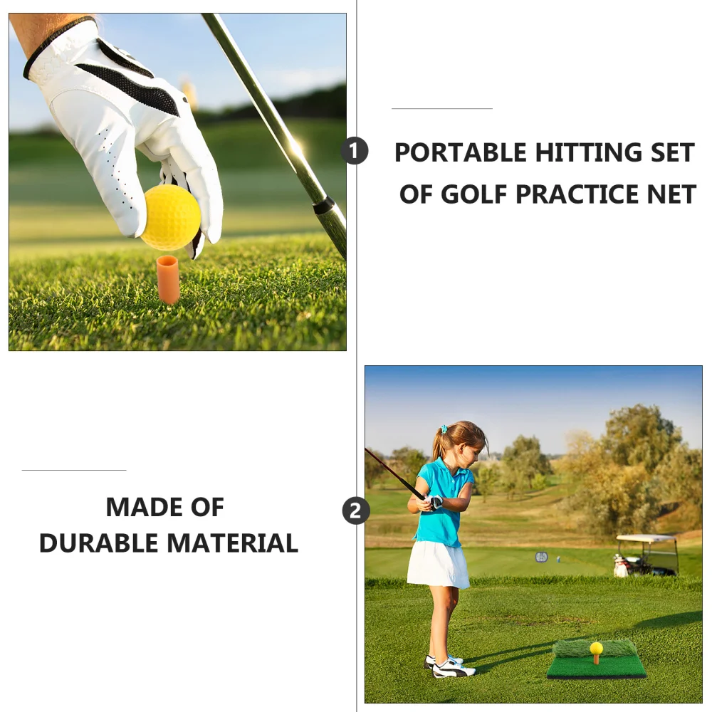 

1 Set of Practice Net Pad Set Indoor Training Net for Sports