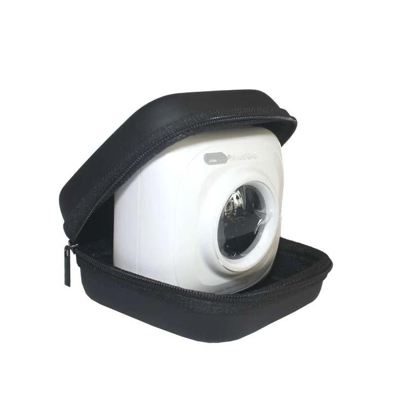 Leather camera case hard travel portable protector for PAPERANG Thermal Printer Photo Camera Bag Accessories | Электроника