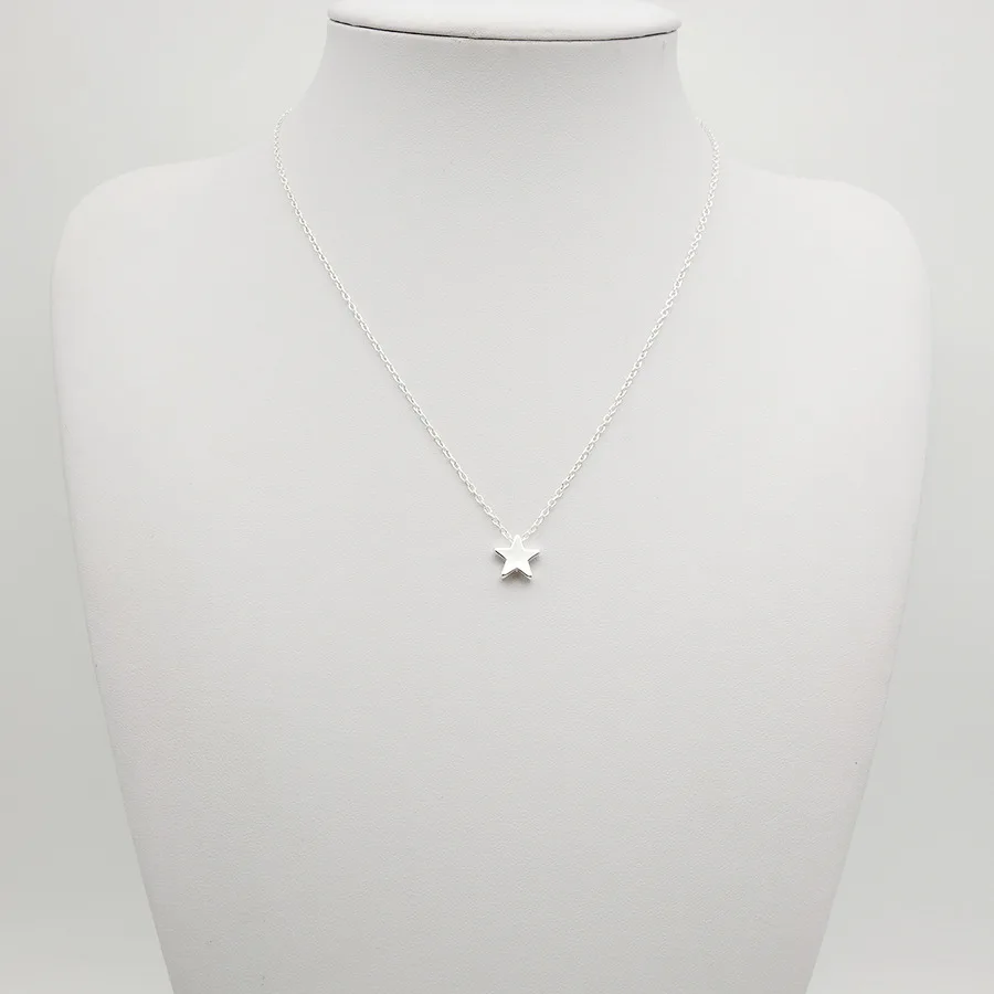 Модное ожерелье-чокер со звездой женское ювелирное изделие чокер золотое