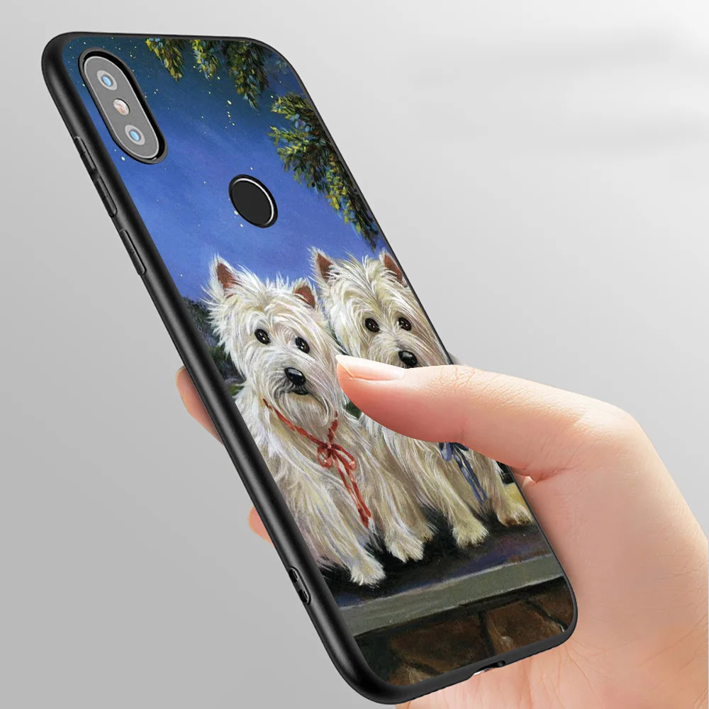 WEBBEDEPP Westie Dog мягкий чехол для Redmi Note 4X 5 5A 16G 32G 6 7 8 8T Pro Prime | Мобильные телефоны и