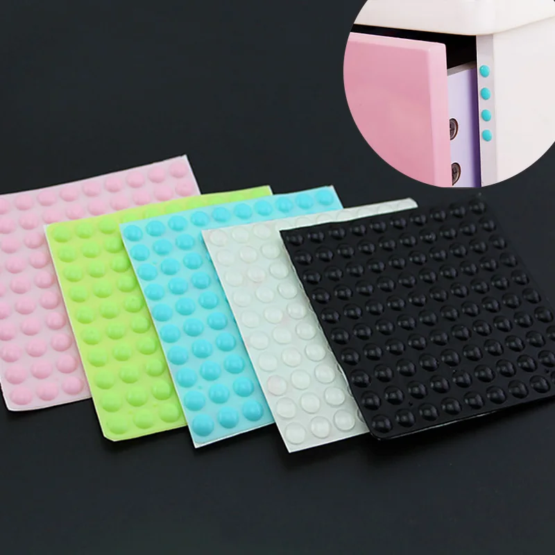 Силиконовые противоскользящие амортизаторы для бампера прозрачные