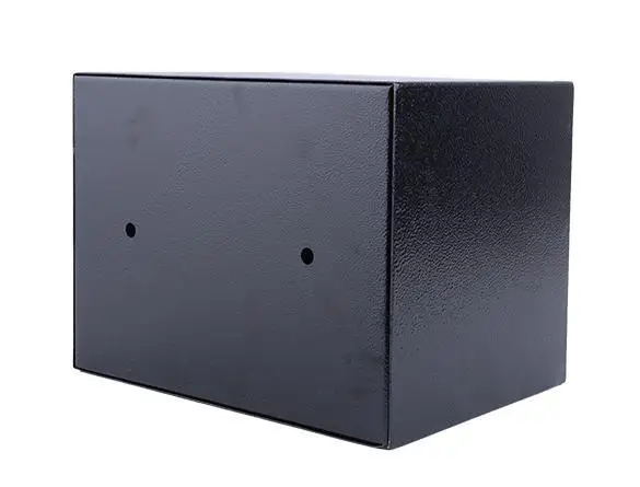 Черный Безопасный электронный цифровой замок безопасности настенный шкаф сейф