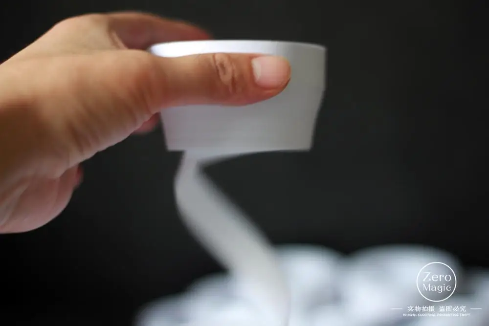 10 шт./лот ленточный стакан бумажные катушки белый волшебные трюки сцена