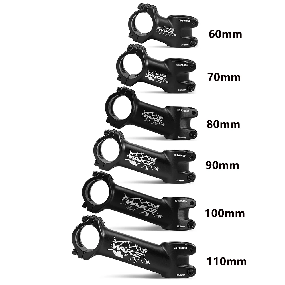 

Bicycle Stem Ultralight Bicycle Stem 17 Degree Mountain Road Bike Stem for 31.8mm Handlebar Stem 110mm 90mm 70mm 60mm