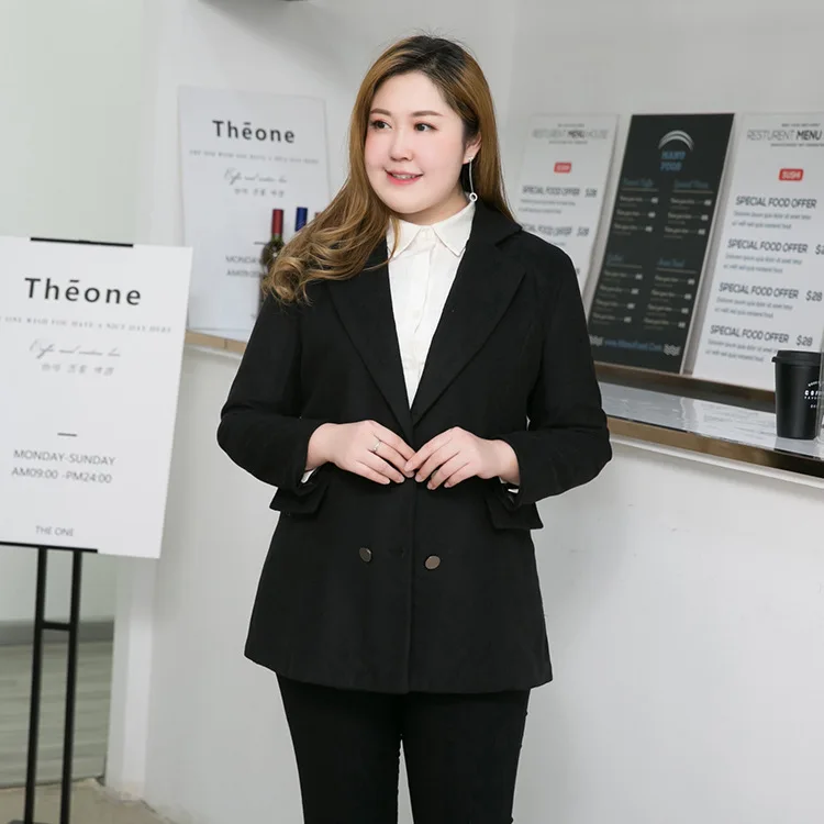 TUHAO зимнее офисное женское плотное теплое шерстяное пальто Формальные куртки женские большие размеры 9XL 8XL 7XL 6XL Верхняя одежда Пальто HC227