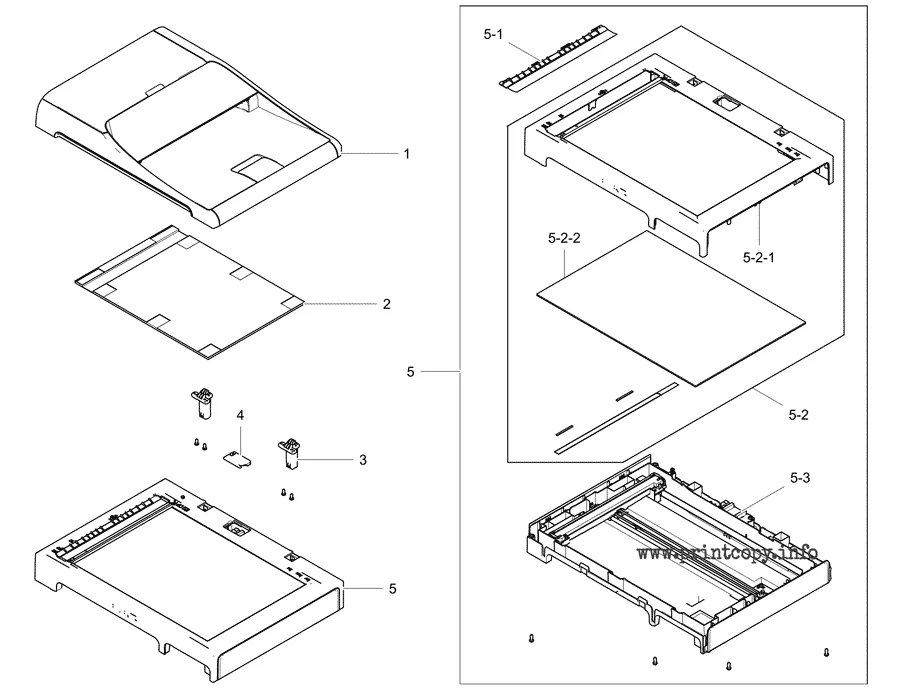Samsung JC97-03959A ADF в сборе для моделей SCX-3405 SCX-3407 SCX-3405F | Компьютеры и офис