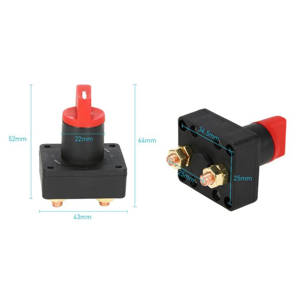 Портативный водонепроницаемый изолятор батареи для автомобиля грузовика лодки