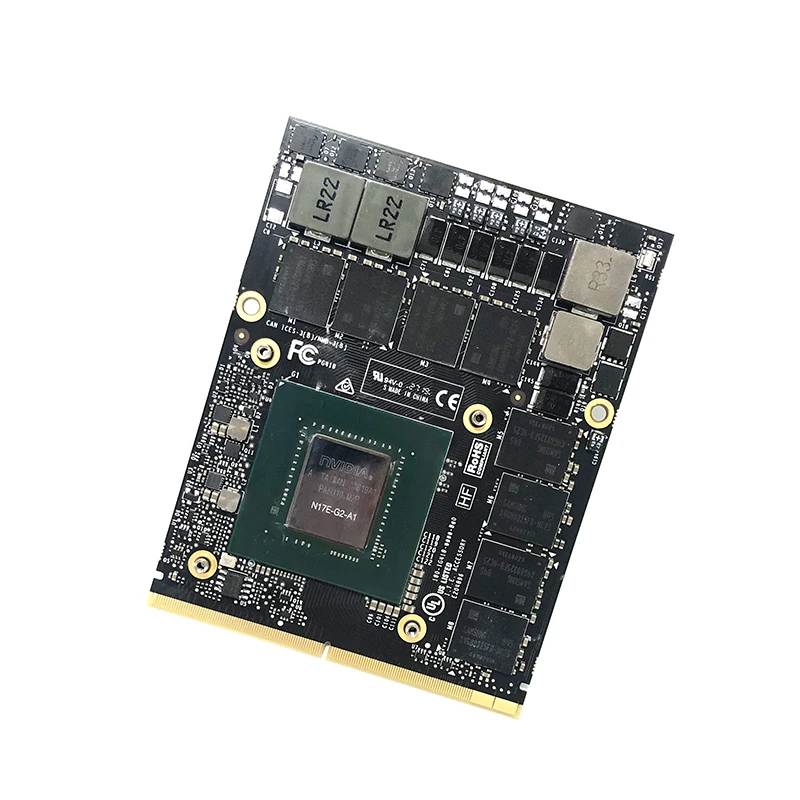 Новая видеокарта GTX1070M для nVIDIA GTX 1070M 8 ГБ DDR5 графическая карта Dell Alienware 18 M18X R2 R3 R4 /HP