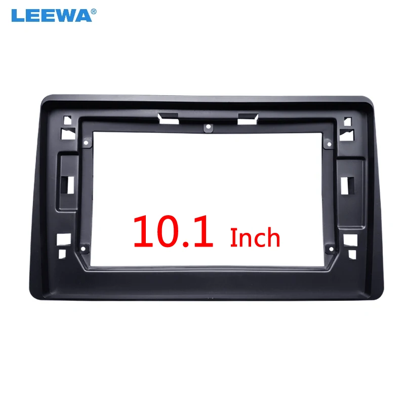 

Автомагнитола LEEWA, большой экран 10,1 дюйма 2Din, рамка Fascia Для Renault Duster 2018, аудио приборная панель, комплект рамок # CA6419
