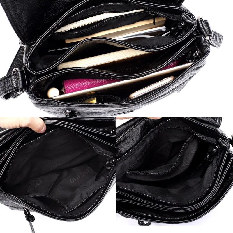 Женская сумка из мягкой кожи женская через плечо роскошные сумки женские