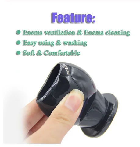 Анальная пробка с отверстиями для клизмы вагинальное зеркало Анальное