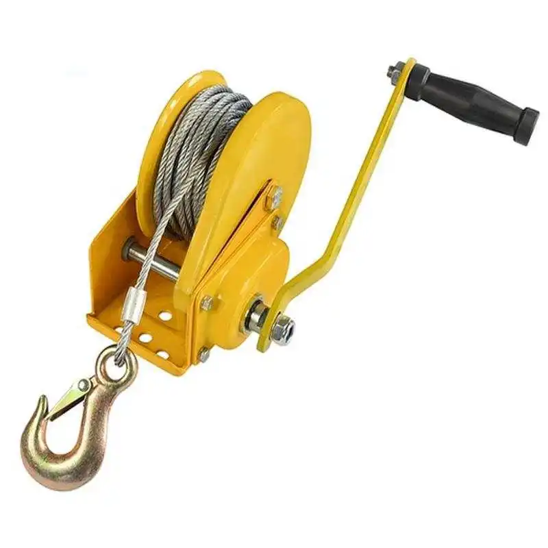 

2600 lbs self-locking manual winch