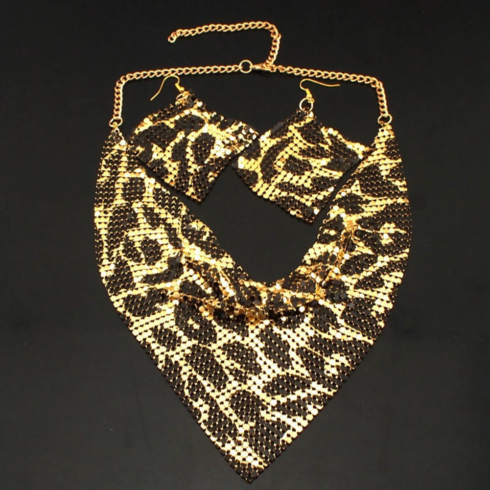 2 шт./компл. Модный женский треугольный шарф с блестками Шарм массивные Биб-серьги