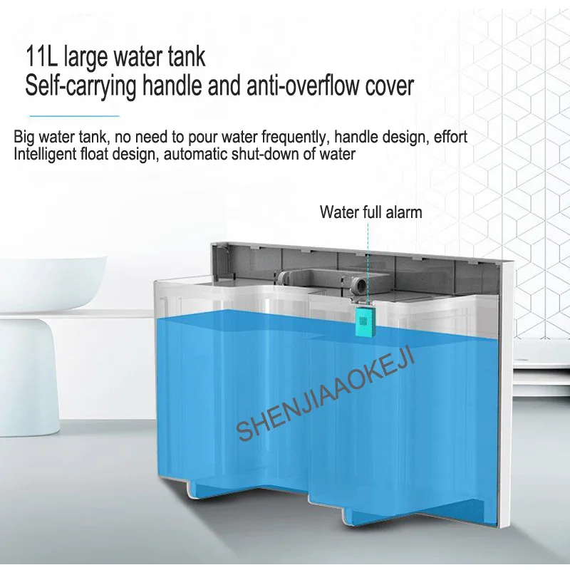 

Air Purifier Dehumidifier 11L Home Use Industrial Dehumidifier Double-sided Suction Air Purification Dryer 220V 800W 1PC