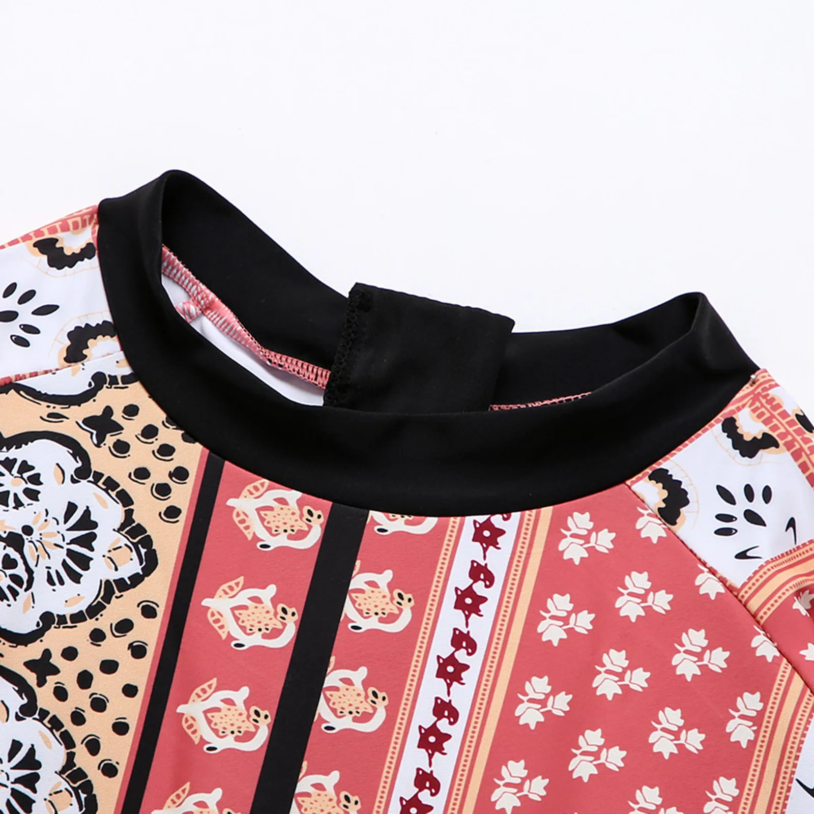 Модный сексуальный купальник с принтом комплект нижнего белья женский длинным