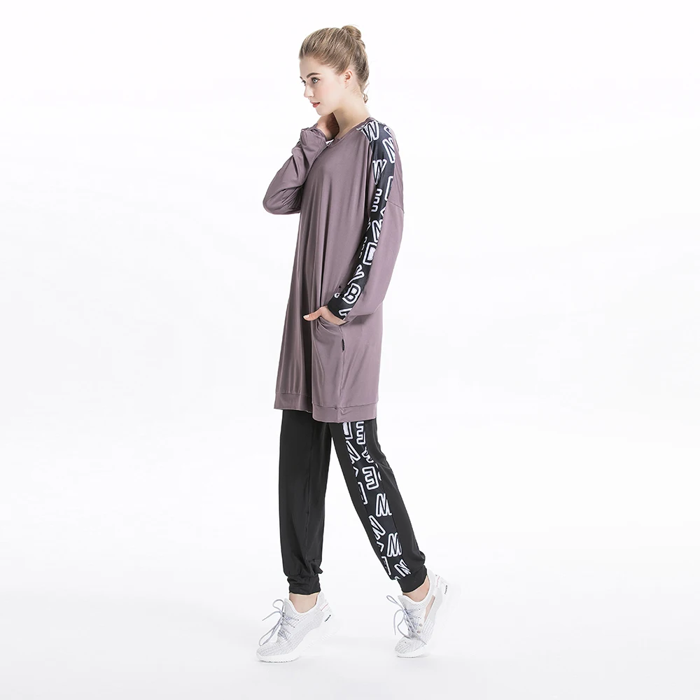 Мусульманские спортивные костюмы женские исламский спортивный костюм mAh наборы свитшотов