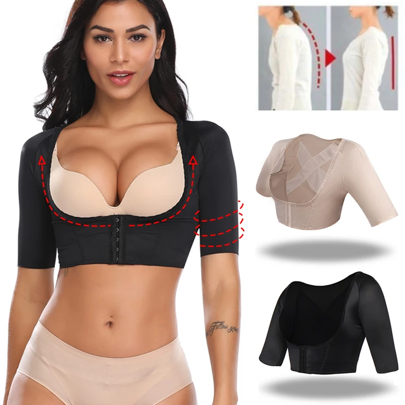 

2020 New Invisible Arm Slimming Shaper Slimmer Chest Corrective Lifting Underwear plus size Shapewear Weight Loss Tops