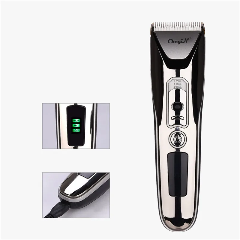 

CkeyiN Professional Electric Hair Clipper Rechargeable Beard Trimmer Shaver Hair Trimmer Cutting Machine Men Haircut Beard LED