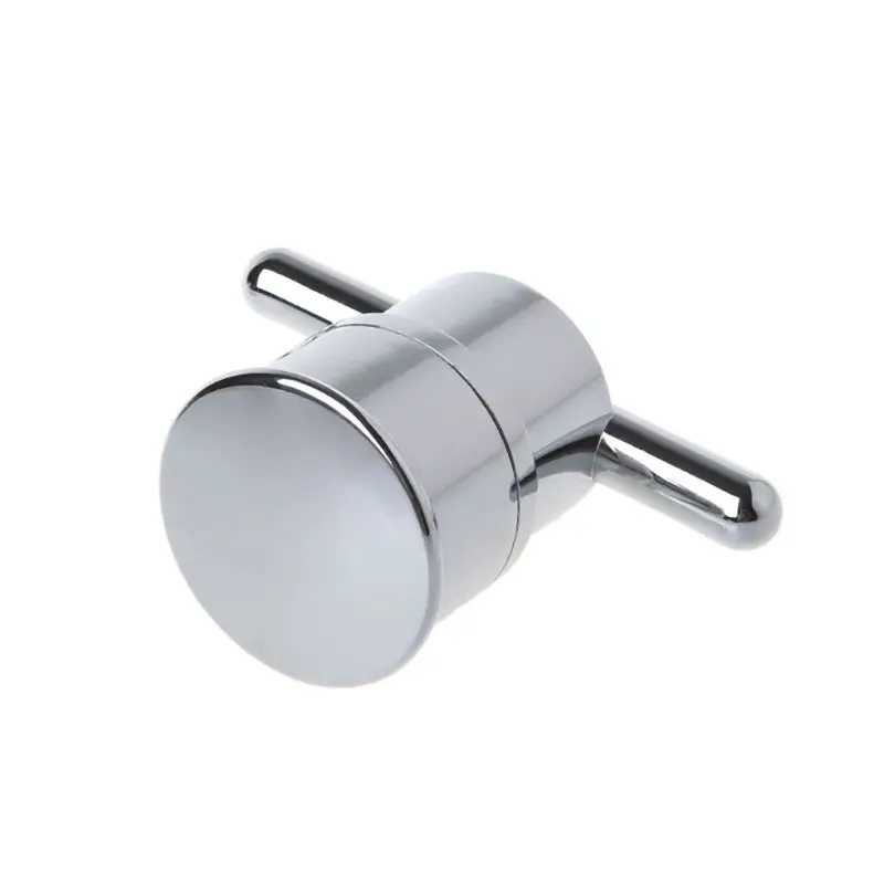 

Electroplated Plastic Single Hole Shower Door Knob Handle For Interior Furniture Shower Cabin K3KD