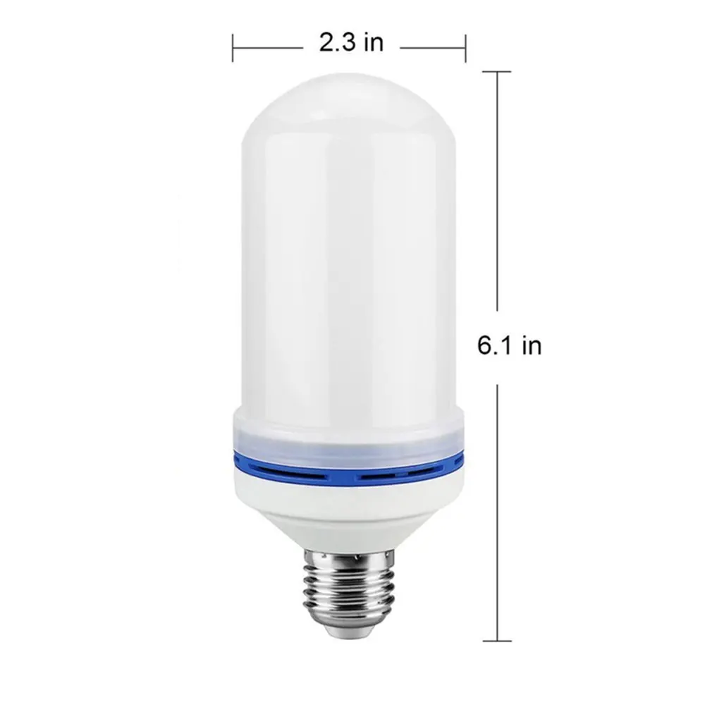 

E26 E27 8W LED Lamp Flame Effect Fire Light Bulb Flickering Emulation Flame Lights AC85-265V Atmosphere Decorative Lamp NEW