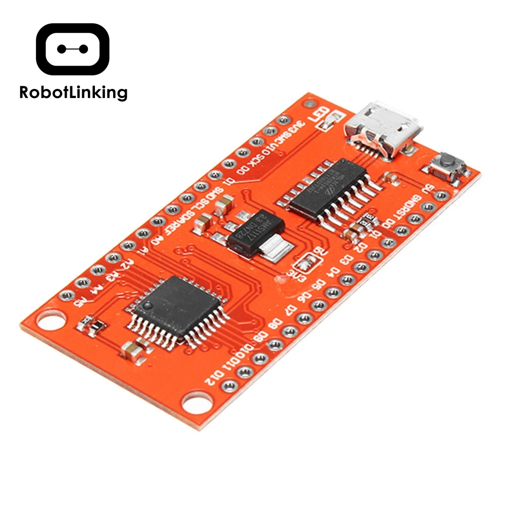 Материнская плата Wemos TTGO XI 8F328P U для Arduino Nano V3.0 Promini|Интегральные схемы| |