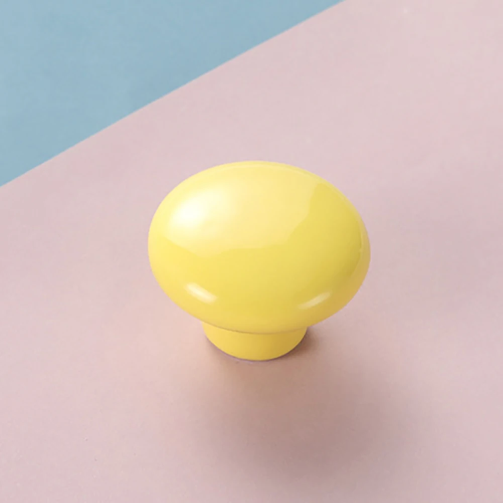 Candy Color Ceramic Round Cabinet Wardrobe Drawer Cupboard Knobs Pull Kitchen Door Handles 2019 | Обустройство дома