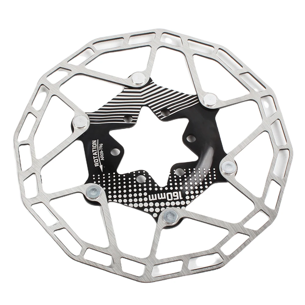 Сверхлегкий тормозной ротор 160 мм для горного велосипеда шесть гвоздевых
