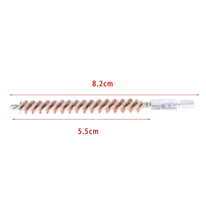 

Gun Bore Cleaner Barrel Brush .22Cal Gun Bore Brush Rifle Cleaning Kit Tool Rifle Barrel Calibre Snake Rope Hunting Accessories