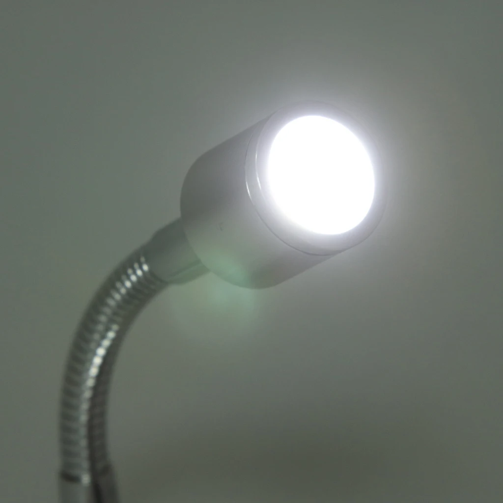 

1W 12V LED Flexible Gooseneck Reading Light with Switch - Boat/Marine/RV