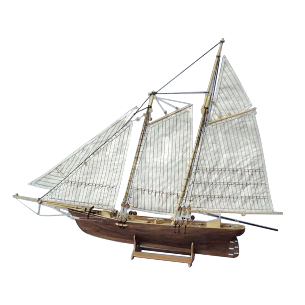 3D Ship Puzzles Large America Sailboat Model Craft Kits Toys Interesting and Challenge for Adults as Hobbies Gifts | Игрушки и хобби