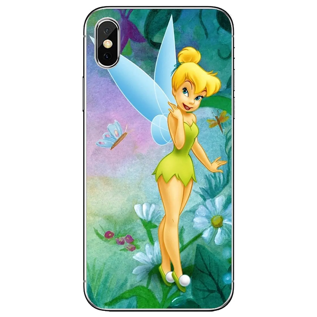 Мягкие чехлы Jp-tinkerbell-tinker-bell-Periwinkle для Apple iPhone 10 11 12 Pro Mini 4S SE 5C 6 6S 7 8 X XR XS Plus Max 2020 |