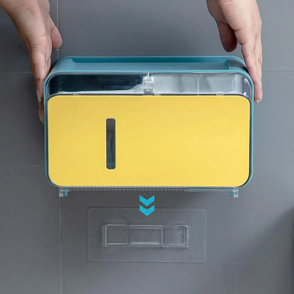 

Прочная Коробка для хранения гигиенических салфеток, простая очистка, 1 комплект, пластиковая коробка для салфеток, съемная структура для в...