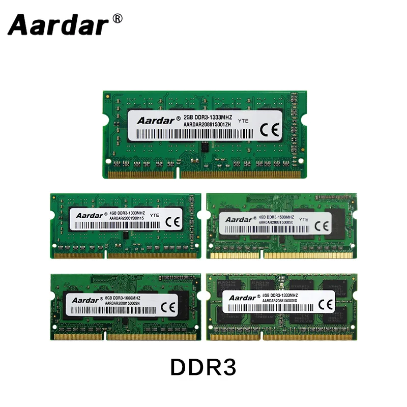 Оперативная память DDR3 2 ГБ 4 1333 МГц 1600 8 произвольного доступа для компьютера